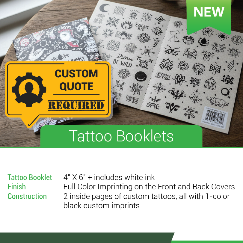 Tattoo Booklets